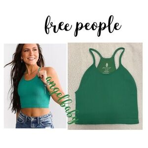 Free People Happiness Runs Crop in Green!
